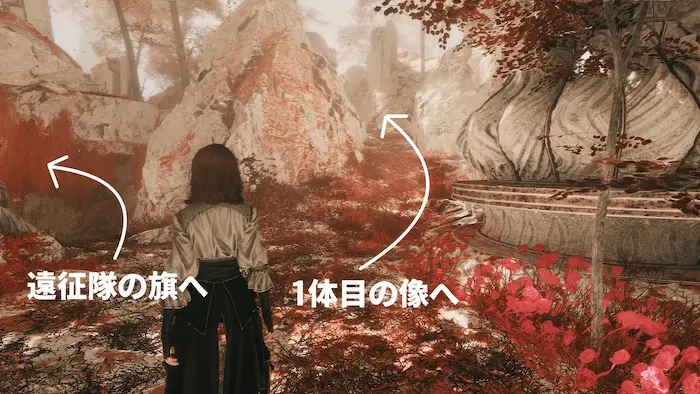 紅の森の分かれ道 紅の森の分かれ道