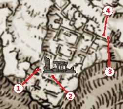 ザミェルの廃墟周辺