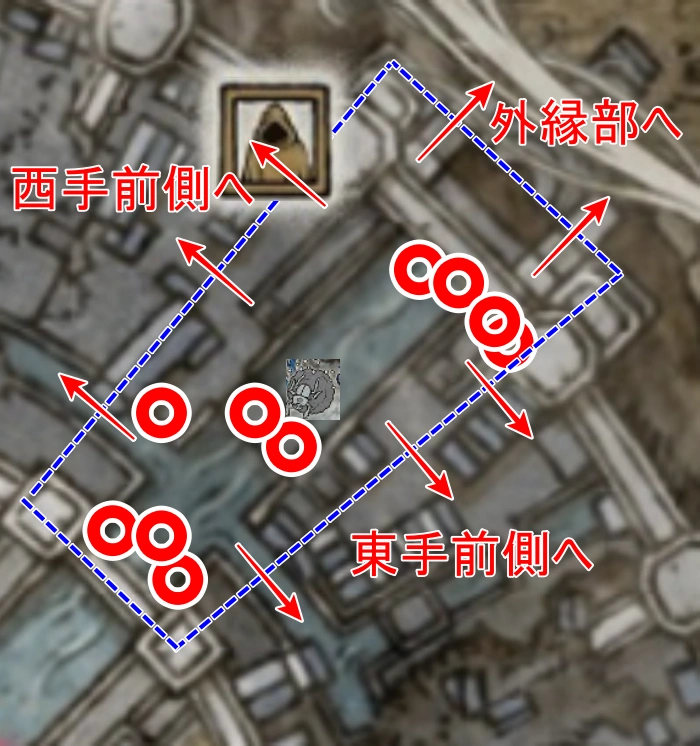 ノクラテオ_MAP_入り口1