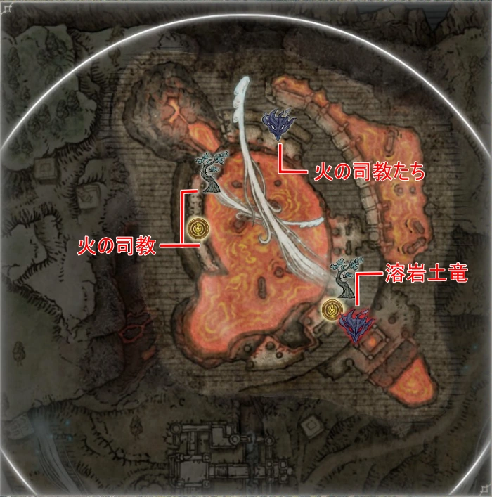 火口-ボス地下2